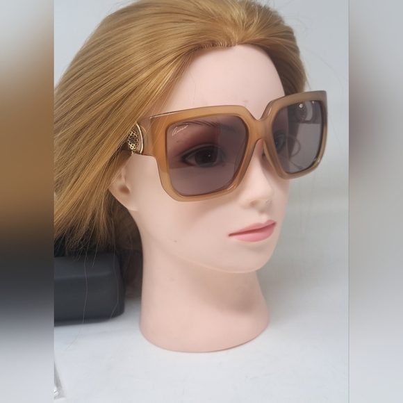 NWT Gucci Women's Sunglasses Horsebit Oversized Square GG3713/S 56mm  56-17-120 - Picture 7 of 16